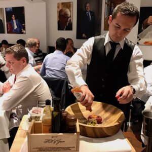 Tableside Service (Gueridon) in Sydney - Machiavelli - Food-Wine-Travel with Roberta