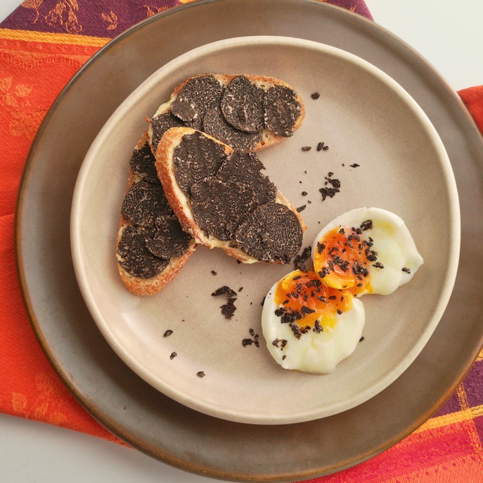 Truffle Sandwich with Soft-boiled Egg