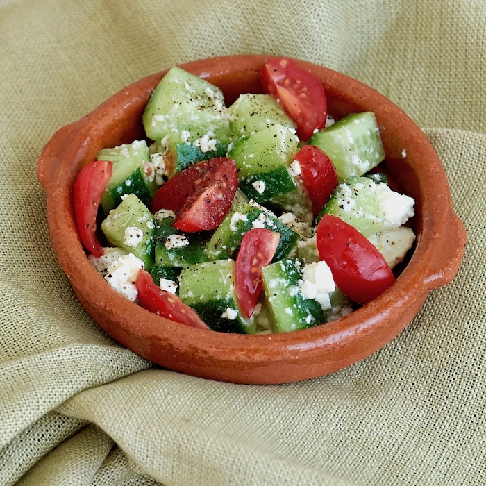 Cucumber, Fetta & Tomato Salad