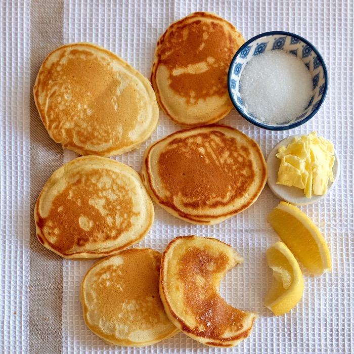 Pikelets (Drop Scones - Scotch pancakes)