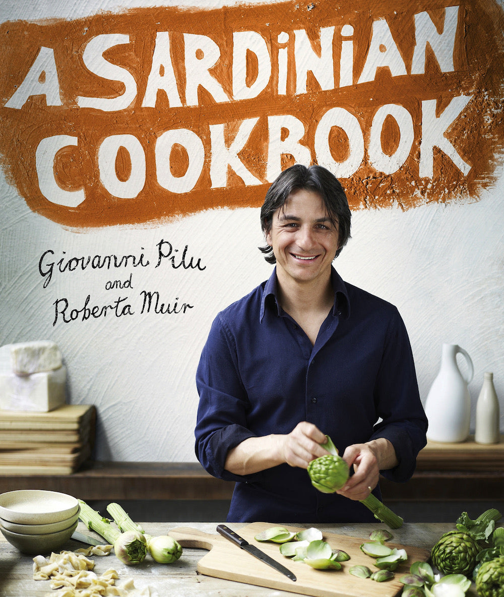 A Sardinian Cookbook by Giovanni Pilu & Roberta Muir (fill cover)