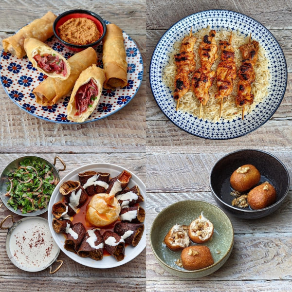 A Fortnight of Turkish Inspired by Somer Sivrioglu (Menus 1 & 2) - ORDERS CLOSED