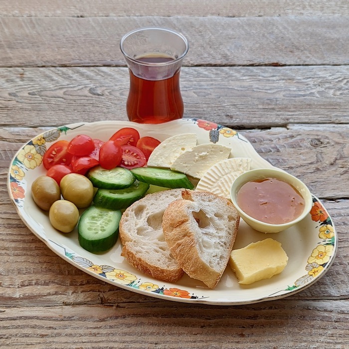 Turkish Breakfast with Tea