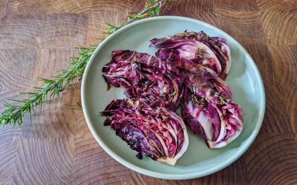 Pan-fried Agrodolce Radicchio