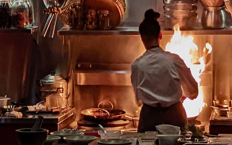 Best Thai Restaurants in Sydney - Viand (Annita Potter at the stove)