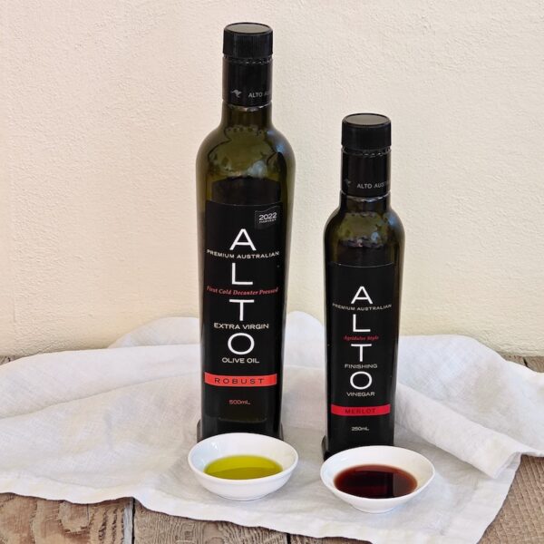 ALTO Olives Robust Extra Virgin Olive Oil & Merlot Vinegar