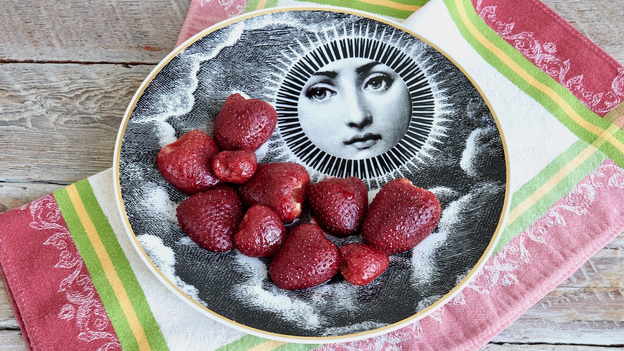 Caramelised Baked Strawberries by Janni Kyritsis - using Parisi strawberries