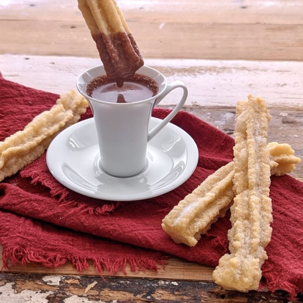 Churros with Hot Chocolate