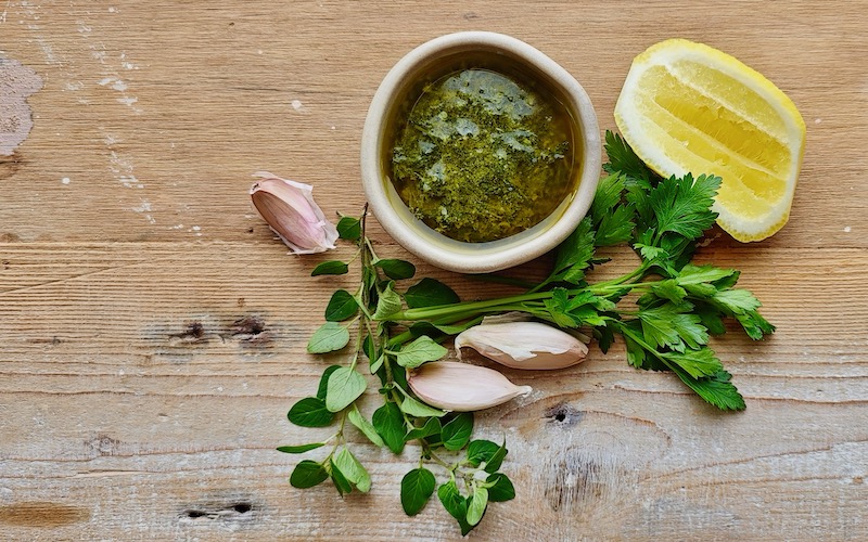 Salmoriglio: Easy Sicilian Herb & Olive Oil Sauce Great With Fish