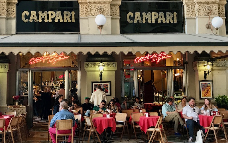 Milan Walking Food Tour - Northern Italy Food & Wine - Camparino in Galleria