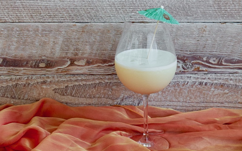Caribbean Rum Cocktails - Dessert Cocktails - Pina Colada