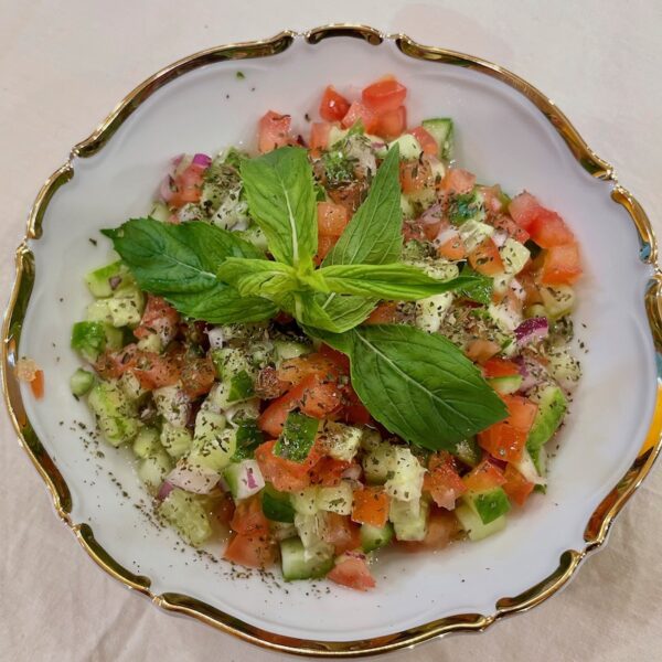 Persian Feast - Shirazi salad