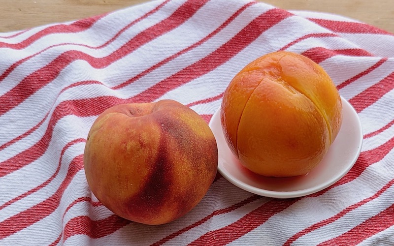 How To Peel A Peach (How To Peel A Ripe Peach)