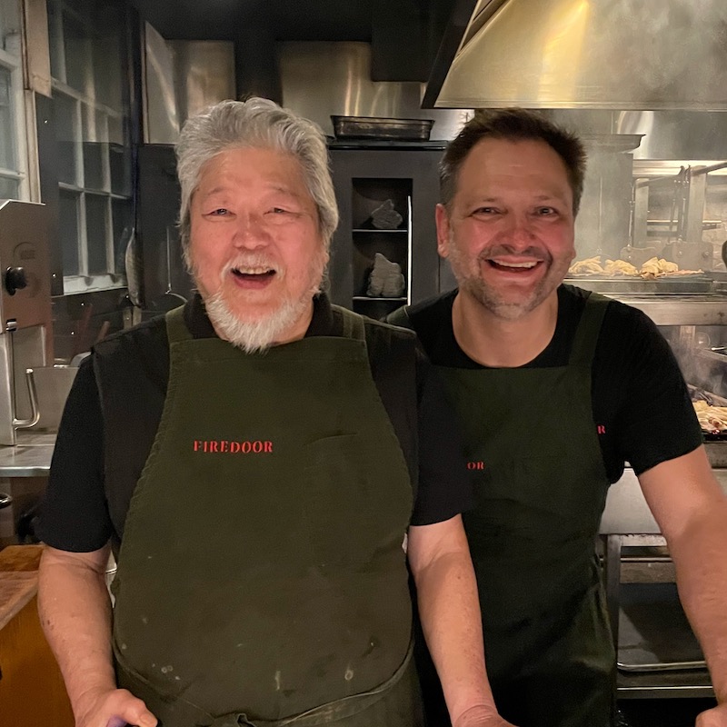 Lennox Hastie & Cheong Liew Fire Side Dinner at Firedoor - Best Restaurants in Australia