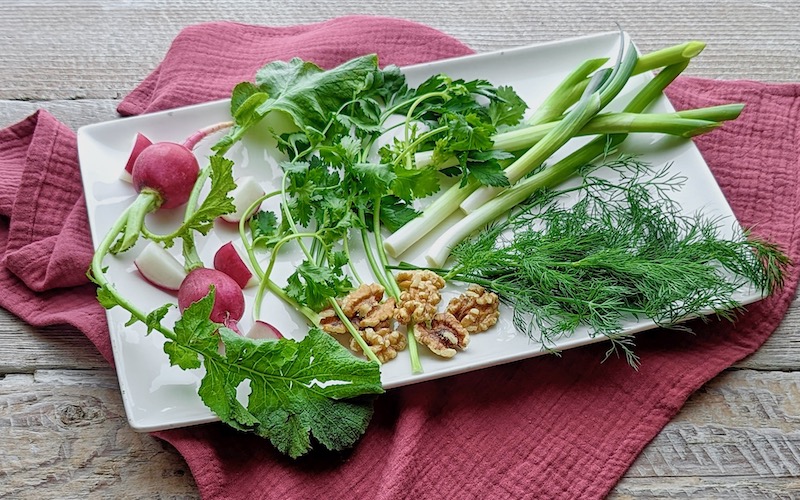 Sabzi Khordan (Persian Fresh Herb Platter)