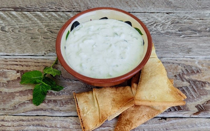 Tzatziki (Greek Yoghurt & Cucumber Dip)