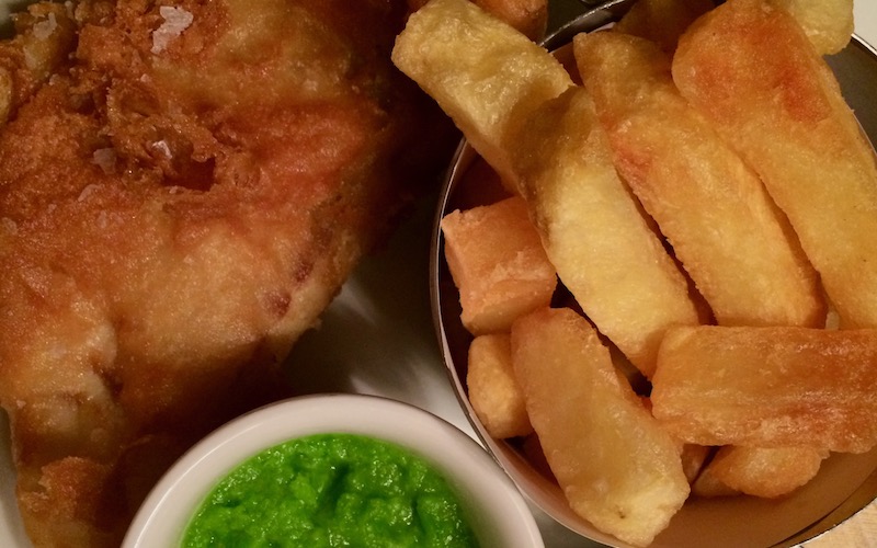 Best Dishes From Around The World 2016 -Fish'n'Chips - The Crown at Bray