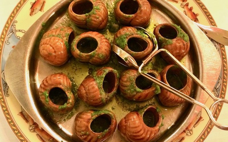 Best Dishes From Around The World 2016 - Garlic Snails empty shells - Paul Bocuse - HERO