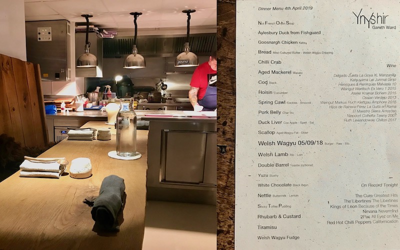 Best Dishes From Around The World 2019 - Gareth Ward in the kitchen at Ynyshir (with April 2019 menu)