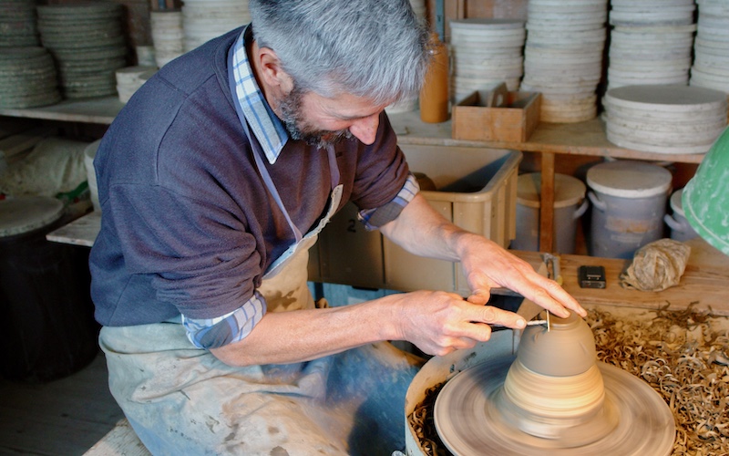 Emmental Food Tour - Potter Ueli Kohler Töpferei