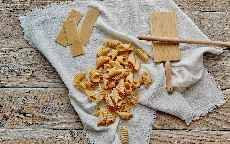 Basic Kitchen Skills - How To Make Fresh Egg Pasta, How To Make (Garganelli & Other Shapes)