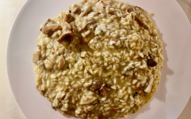 Best Dishes From Around The World 2024 - Porcini & chanterelle risotto (Cantina Mediterraneo)