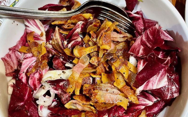 Best Dishes From Around The World 2024 - Radicchio con bruciatini (Ca de Ven)