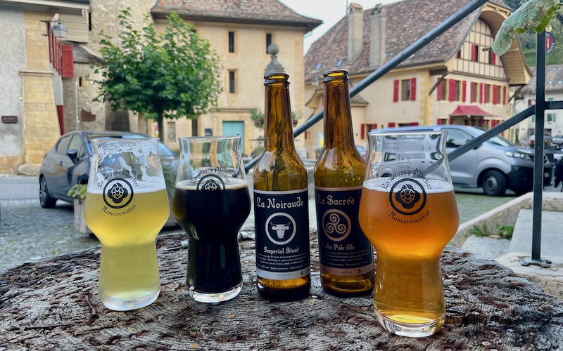 Romainmôtier Food Tour - Brasse-Mortier Microbrewery