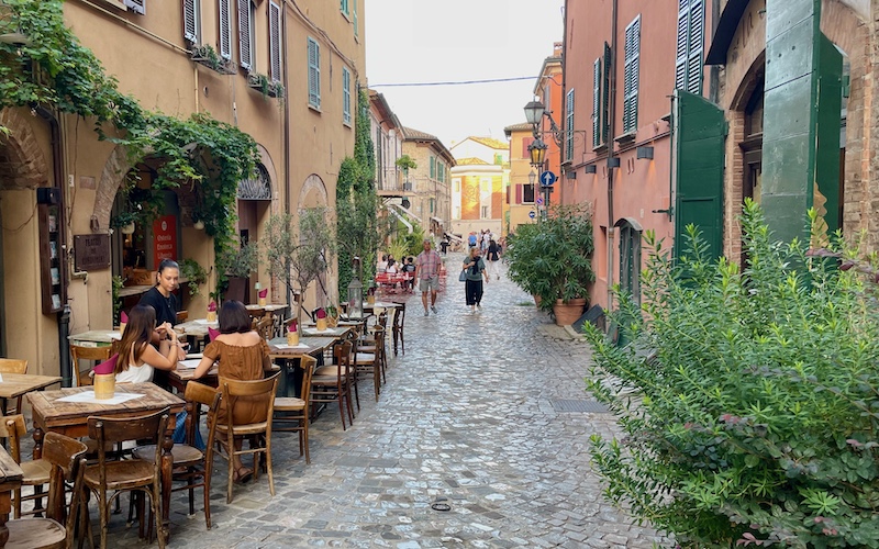 Santarcangelo Food Tour - main street - HERO