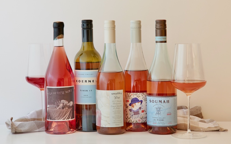 Top Natural Rosé Wines - group