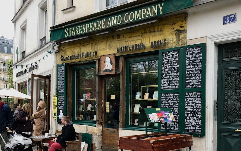 Quirky Shops in Paris - Shakespeare & Co. - Paris self-guided walking tour