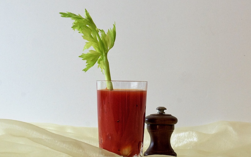 Classic Cocktails - Bloody Mary recipe with pepper mill