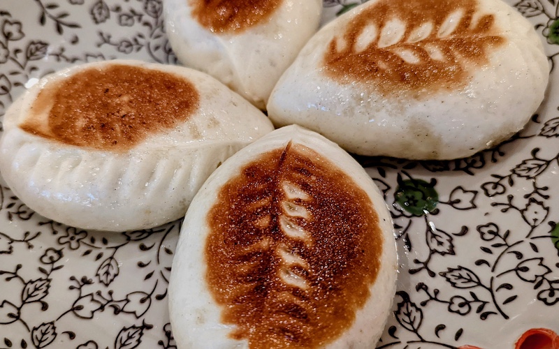 Best Dumplings in Sydney - Best Dumplings and Noodles in Sydney - Mr Yip (Pan-fried Black Pepper Pork Cheek Buns)