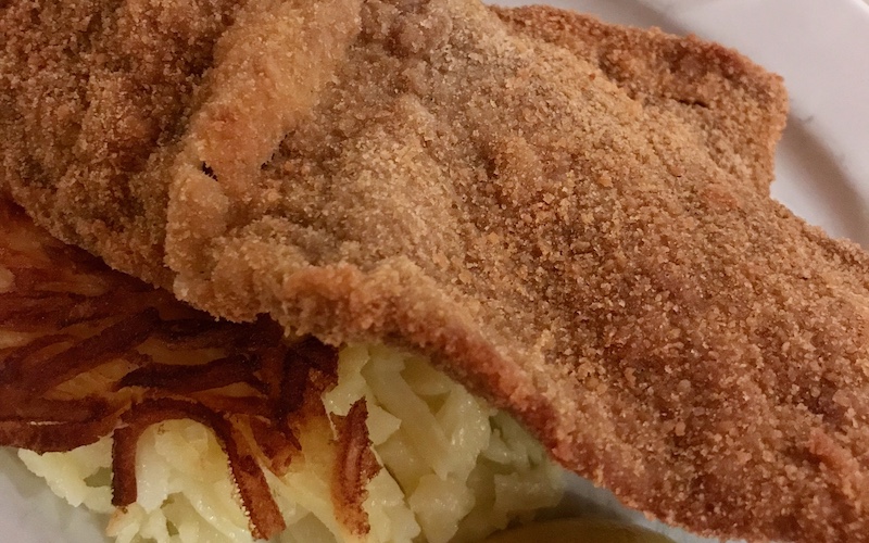 Best German Food in Sydney - Maggie's schnitzel and roesti