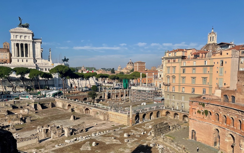 Rome Food Tour - Trajan's Forum