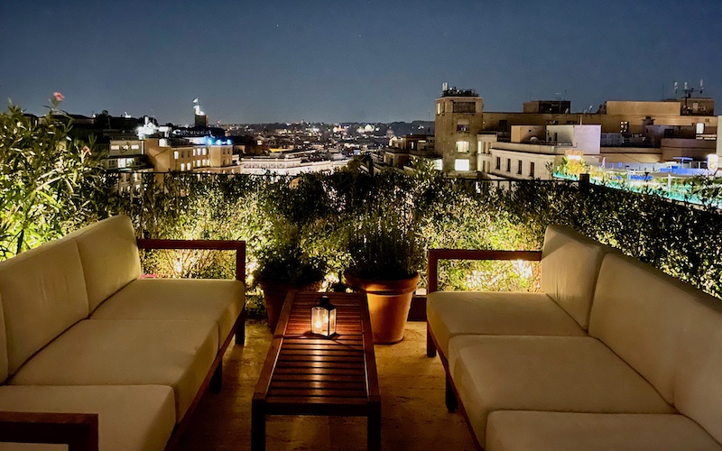 Best Wine Bars in Rome - The Roof at The Rome EDITION Hotel