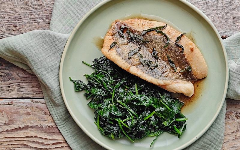 Pan-fried John Dory with Sage