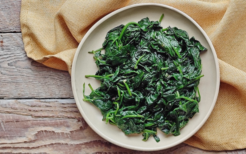 Spinach with Lemon (Spinaci al Limone)