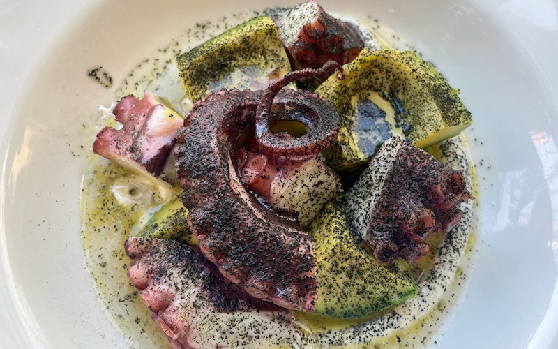 Best Dishes in Sydney - Avia - Octopus, Avocado, Aïoli