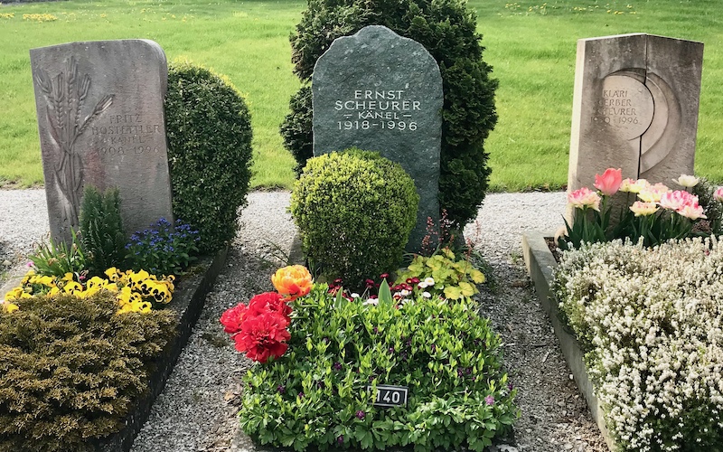 Funeral Ceremony - headstones