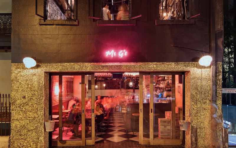 Modern Asian Restaurants in Sydney - Ms.G's entrance