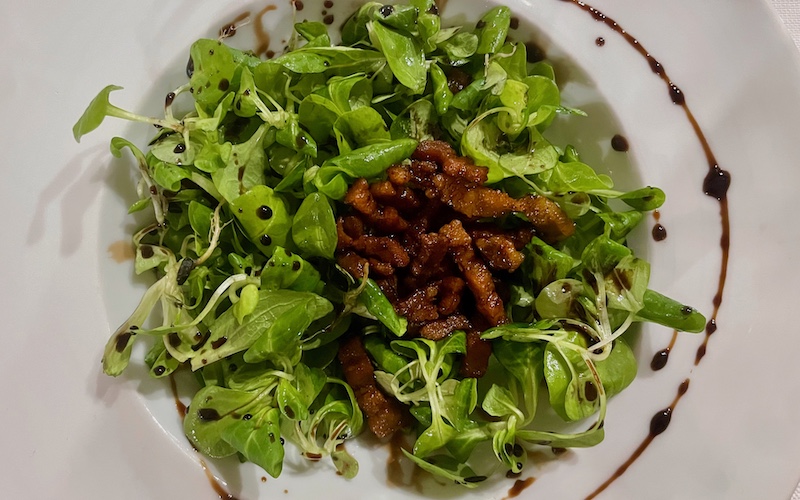 Best Dishes From Around The World 2025 - Purslane and brucatini salad - Nuova Roma (Bologna)