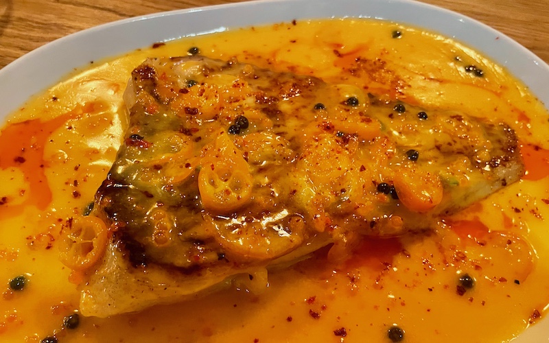 Best Dishes From Around The World 2025 - Skate w/ Kumquat Kosho - Margo (Glasgow)