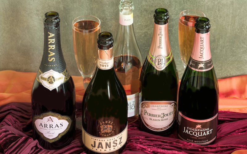 Best Sparkling Rosés - Group Bottle Shot