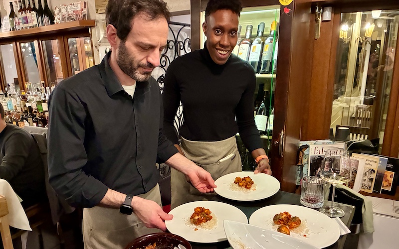 Best Restaurants in Venice - Osti in Orto - Monkfish and scampi “alla Carlina”, dedicated to Harry’ Bar - very good -Wildner