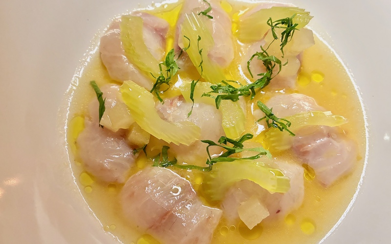 Best Restaurants in Edinburgh - Barry Fish - Seabass ceviche