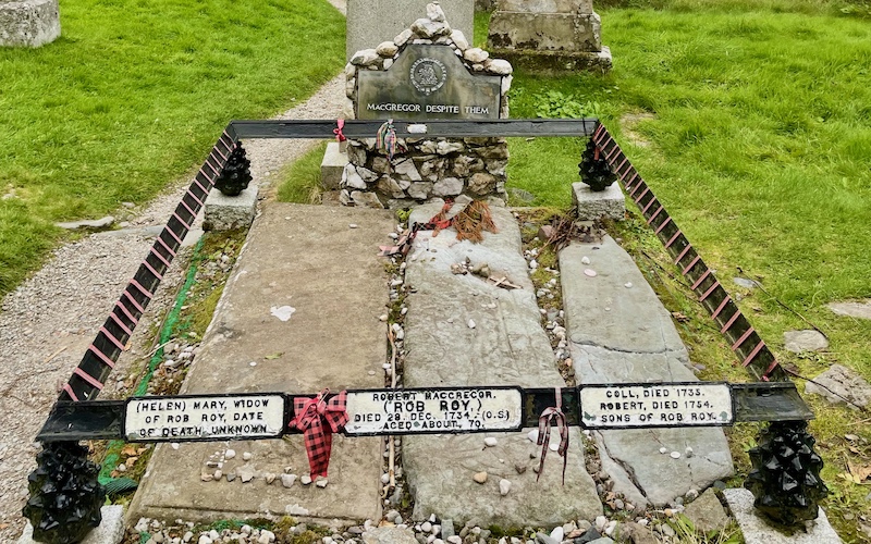 Perthshire Gateway to the Scottish Highlands - Rob Roy's Grave
