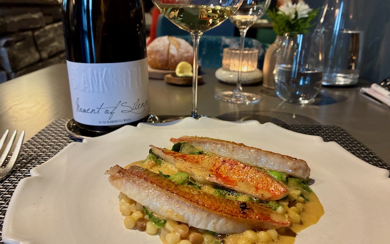 Blank Bottle ‘Moment of Silence’ - The Kitchin - Edinburgh Food Tour