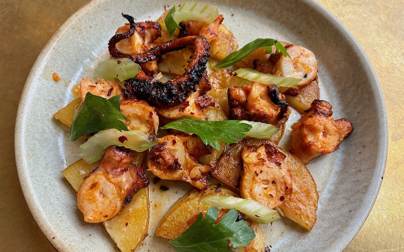 Best Dishes in Sydney 2026 - Gildas - Octopus,kipfler, pickled celery