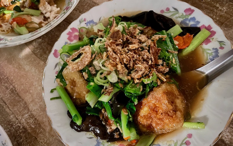 Best Dishes in Sydney 2026 - Joe's Table - Silken Tofu, garlic, chilli, mushroom and Shallots